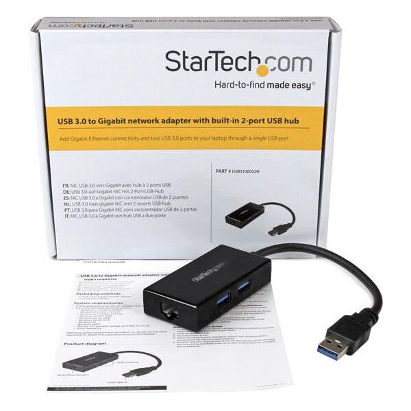 Karta sieciowa StarTech USB31000S2H