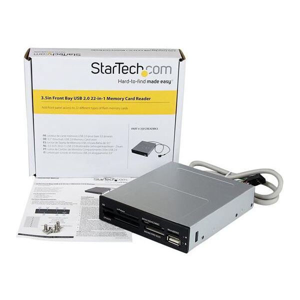 Czytnik StarTech USB 2.0 Intern (35FCREADBK3)