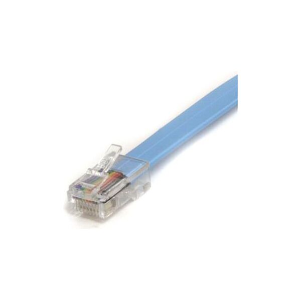 StarTech kabel rollover, cisco, 1.8m, niebieski
