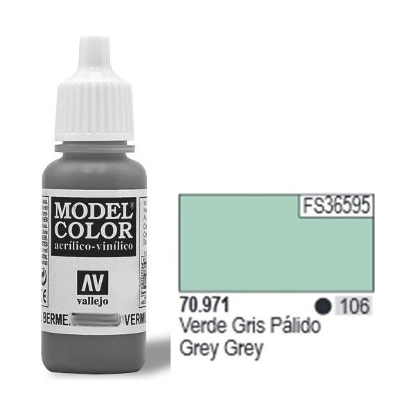 Vallejo Farba Nr106 Green Grey Matt 17ml - 70971