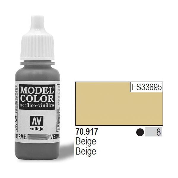 Vallejo Farba Nr8 Beige Matt 17ml - 70917