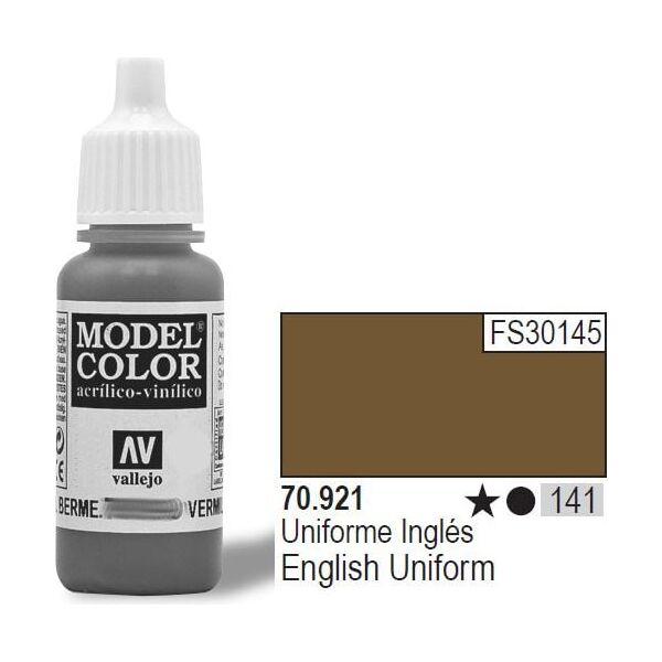Vallejo Farba Nr141 English Uniform 17ml - 70921