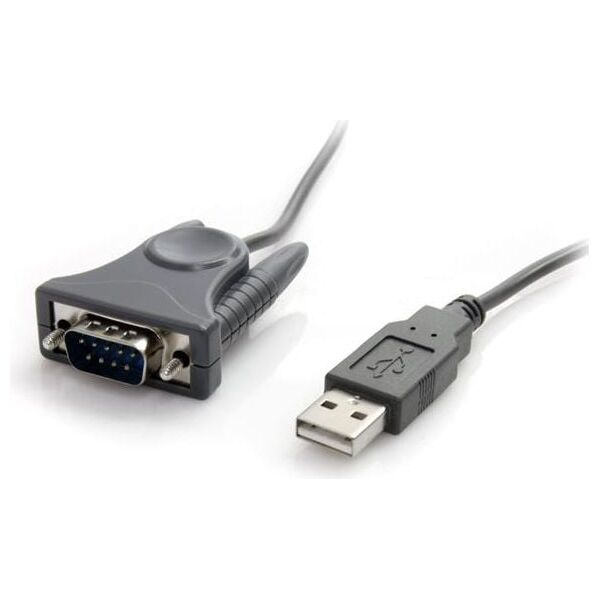 Kabel USB StarTech USB-A - DB-9 0.9 m Szary (ICUSB232DB25)