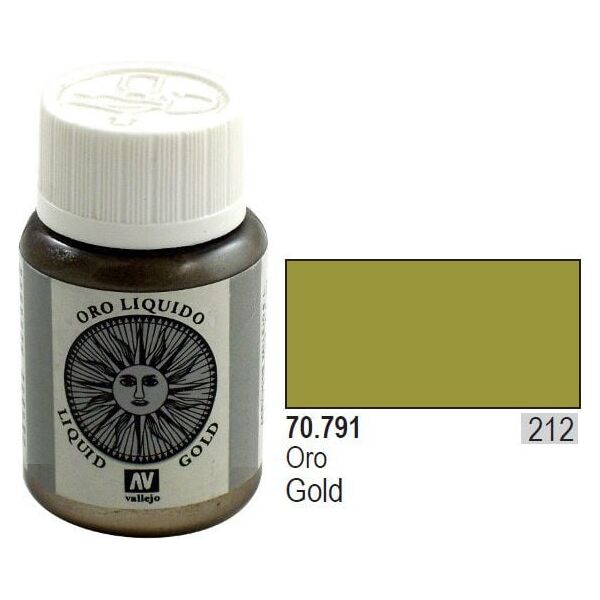 Vallejo Farba Nr212 Gold 35ml - 70791