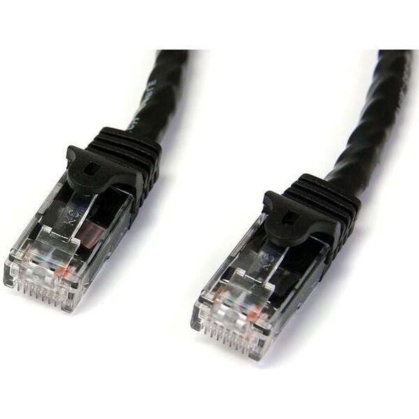 StarTech Patchcord Cat6, UTP, 2m, czarny (N6PATC2MBK)