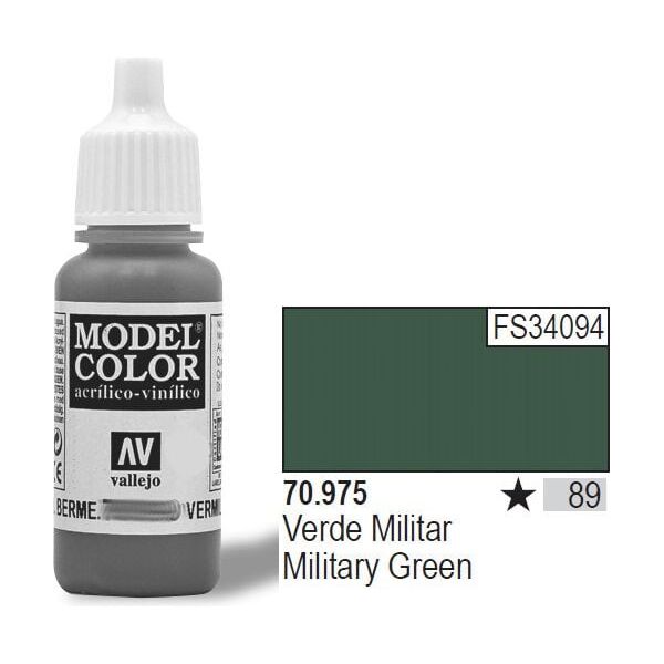Vallejo Farba Nr89 Military Green 17ml - 70975