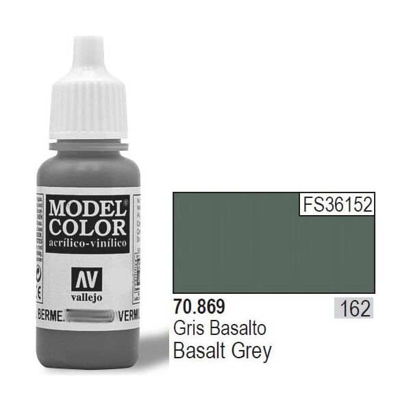 Vallejo Farba Nr162 Basalt Grey 17ml - 70869
