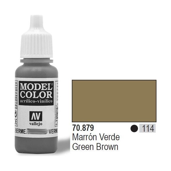 Vallejo Farba Nr114 Green Brown 17ml - 70879