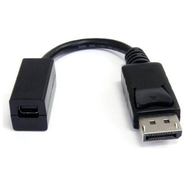 Adapter AV StarTech DisplayPort Mini - DisplayPort czarny (DP2MDPMF6IN)