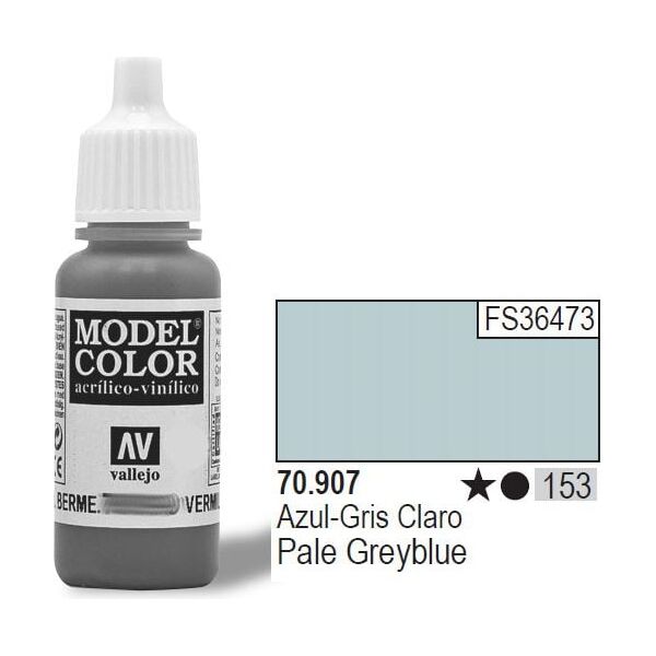 Vallejo Farba Nr153 Pale Greyblue 17ml - 70907