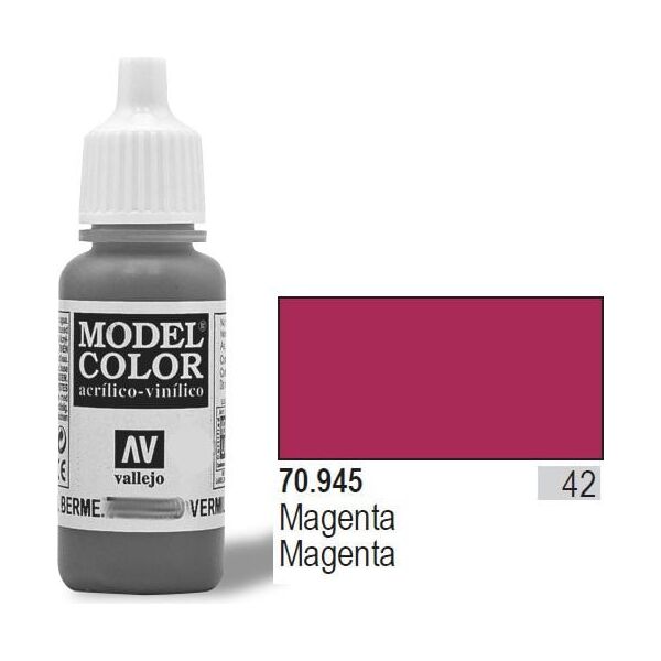 Vallejo Farba Nr42 Magenta Matt 17ml - 70945