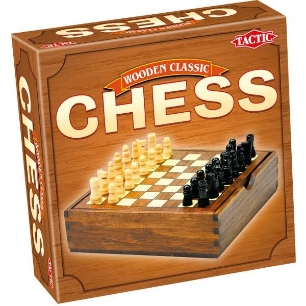 Tactic Gra Wooden Classic Szachy (14024)