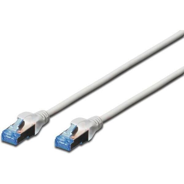 Digitus Patchcord krosowany, SF/UTP, Cat5e, 0.50m, szary (DK-1532-005)