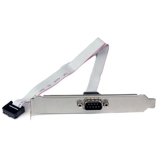 StarTech DB-9 - IDC-10, 0.4m, Szary (PLATE9M16)
