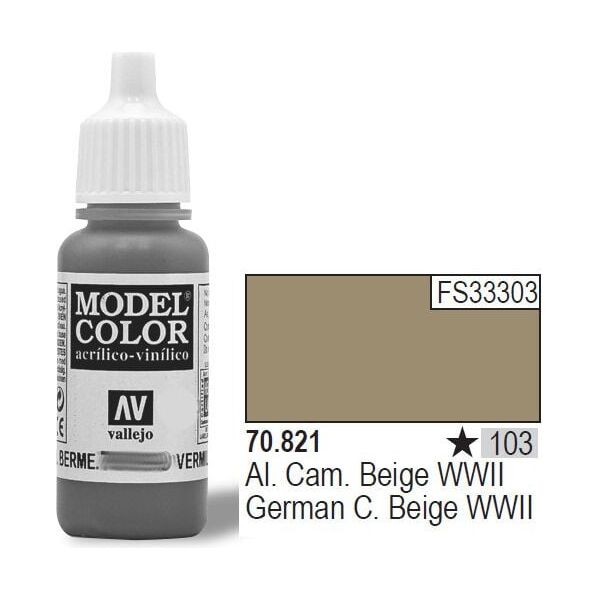 Vallejo VALLEJO Farba Nr103 German C.Beige 17ml - 70821