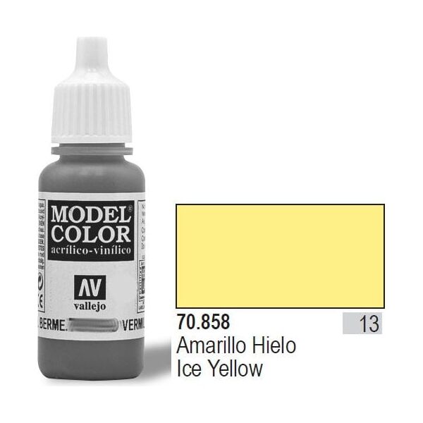 Vallejo Farba Nr13 Ice Yellow 17ml - 70858