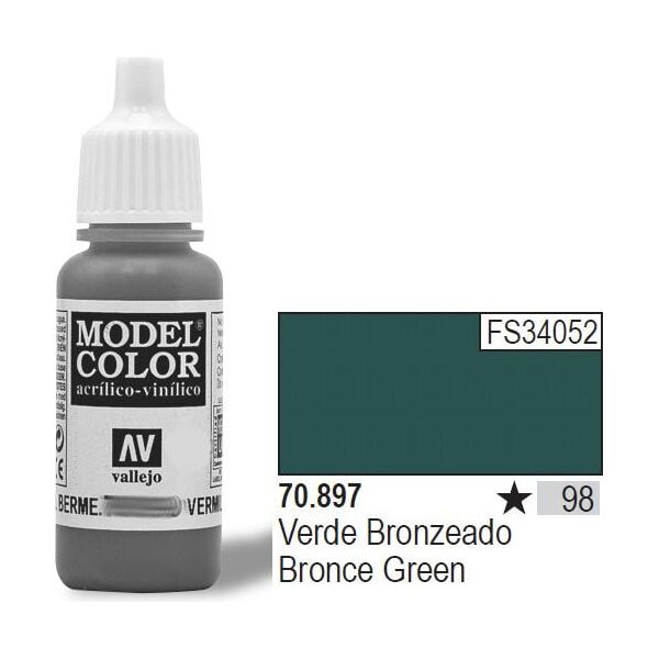 Vallejo Farba Nr98 Bronze Green 17ml (70897)