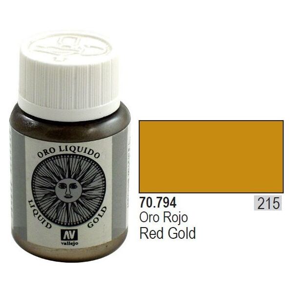Vallejo Farba Nr215 Red Gold 35ml - 70794