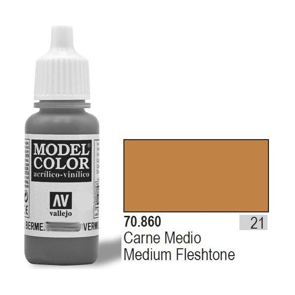 Vallejo Farba Nr21 Medium Fleshtone 17ml - 70860
