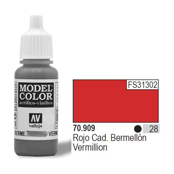 Vallejo Nr 28 Czerwona 17ml (70909)