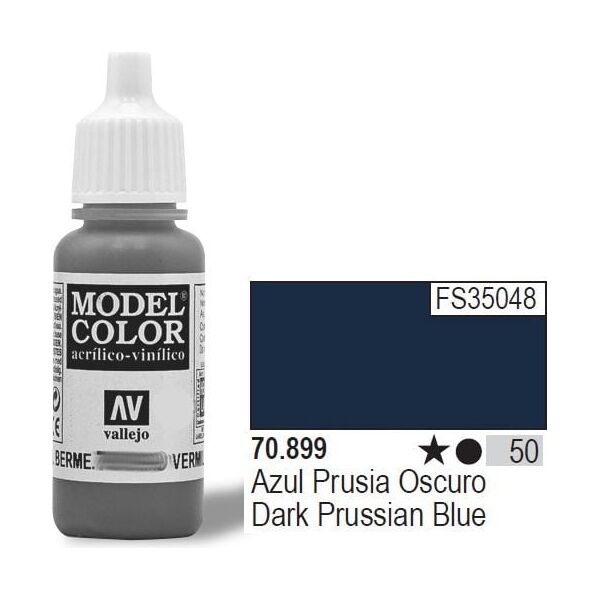 Vallejo Farba Nr50 Dark Prus. Blue 17ml - 70899