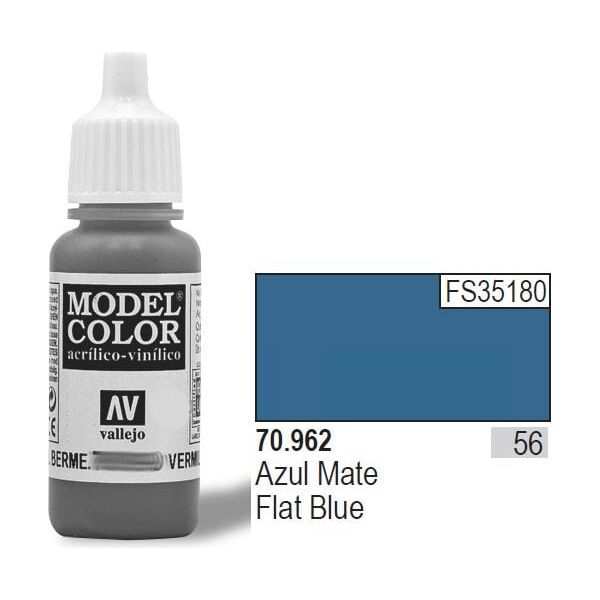 Vallejo VALLEJO Farba Nr56 Flat Blue Matt 17ml - 70962