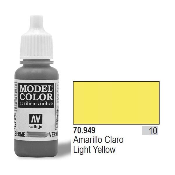 Vallejo Farba Nr10 Light Yellow 17ml - 70949