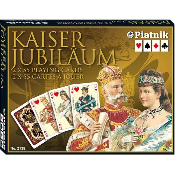 Piatnik Karty Lux 2 Talie Kaiser - 213847