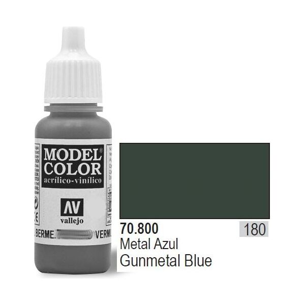 Vallejo Farba Nr180 Metal Blue - (70800)