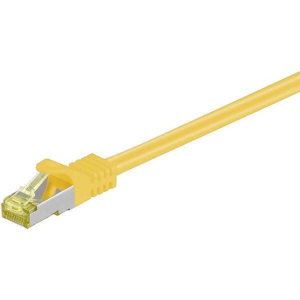 Patchcord S/FTP, Cat7, 15m, żółty (91647)