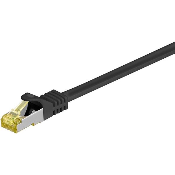 Patchcord S/FTP, Cat7, 15m, czarny (91653)