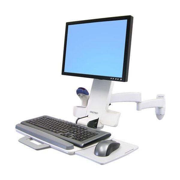 Ergotron Uchwyt ścienny na monitor do 24" 200 Series Combo (45-230-216)