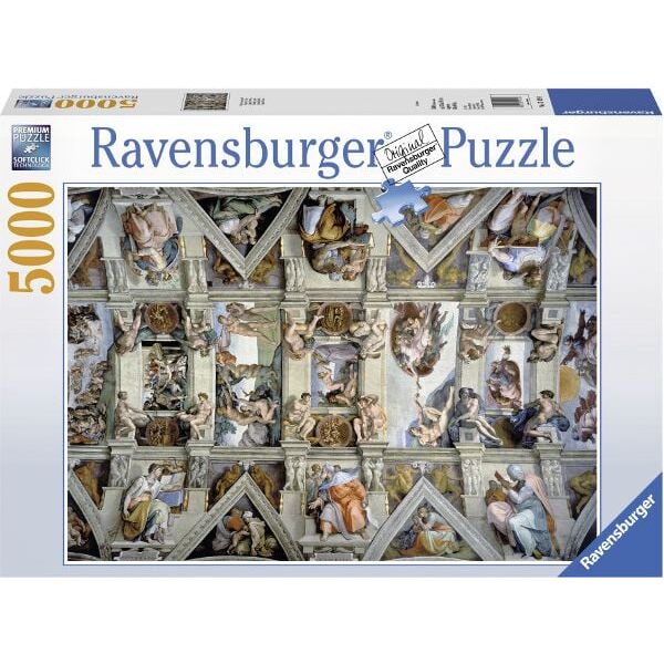 Ravensburger 5000 EL. Kaplica Sykstyńska (174294)