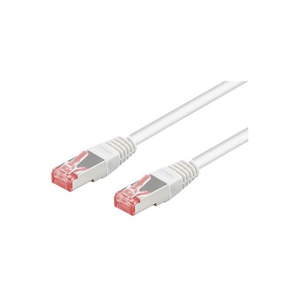 Patchcord S/FTP, Cat6, 5m biały