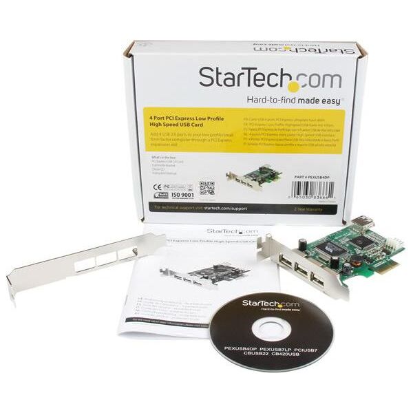 StarTech PCIe do 4 port USB (PEXUSB4DP)