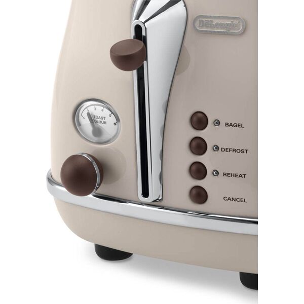 Toster DeLonghi Icona Vintage (CTOV 2103.BG)