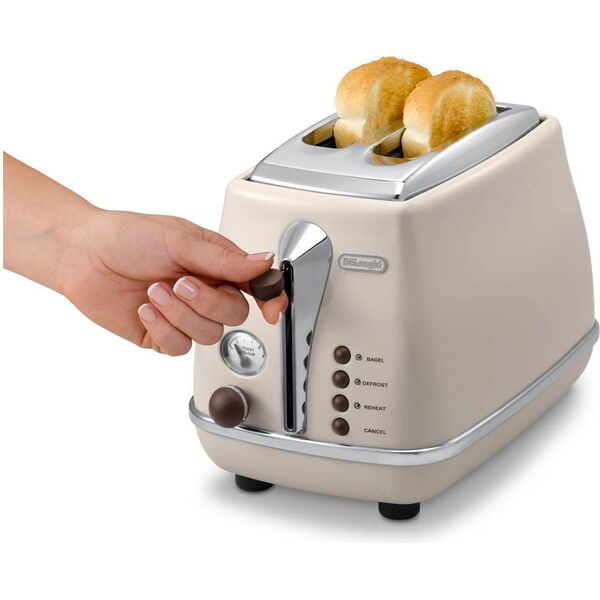 Toster DeLonghi Icona Vintage (CTOV 2103.BG)