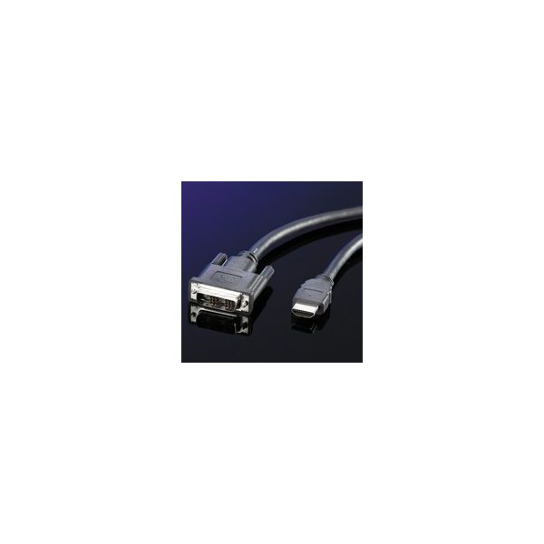 Kabel Value HDMI - DVI-D 1m czarny (11.99.5519)