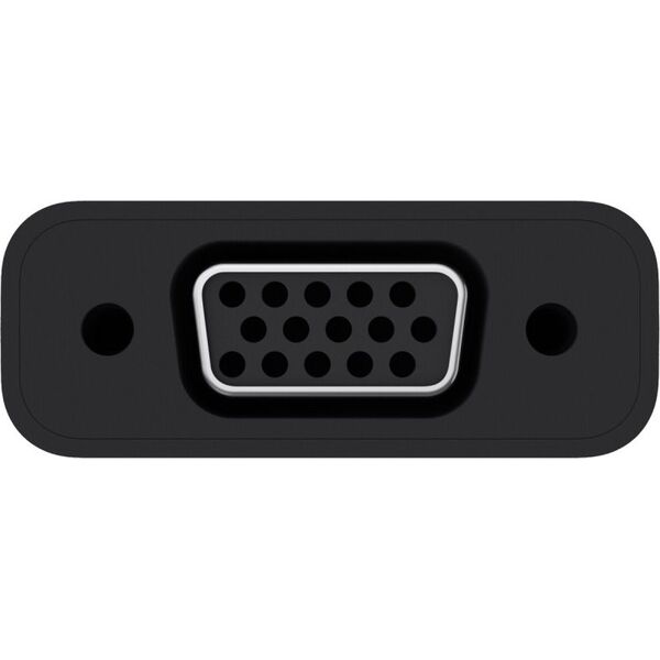 Adapter USB Belkin USB-C - VGA Czarny  (F2CU037BTBLK)