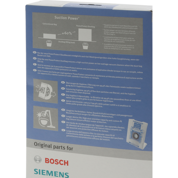 Worek do odkurzacza Siemens PowerProtect Type G ALL (VZ41FGALL)