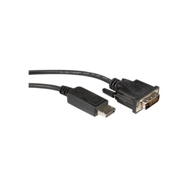 Kabel Roline 0.15m czarny (11.04.5613)