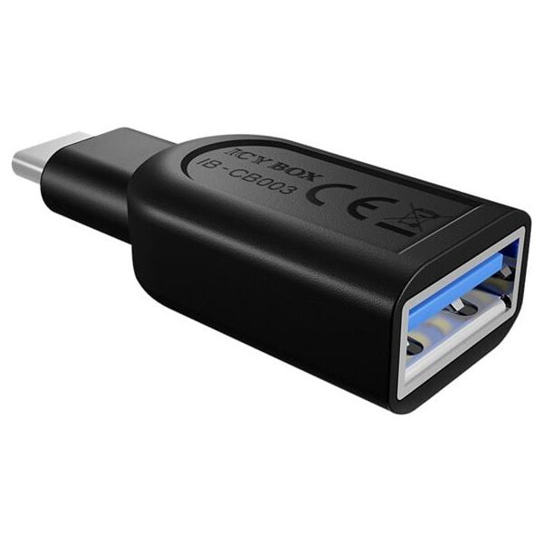 Adapter USB Delock USB-C - USB Czarny  (IB-CB003)