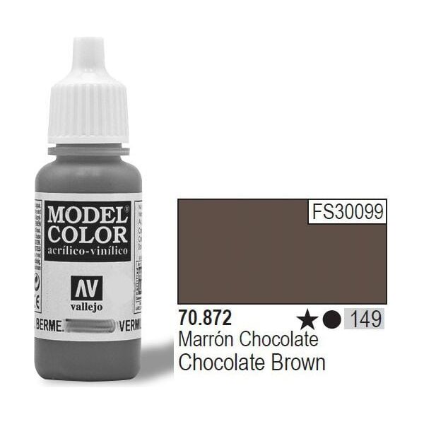 Vallejo Farba Nr 149 Chocolate Brown - (70872)