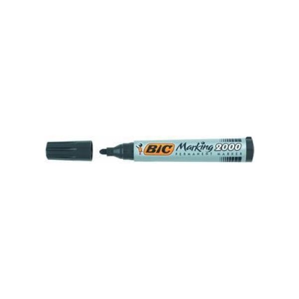 Bic MARKER PERMANENTNY BIC MARKING 2000 ZIELONY OKRĄGŁA KOŃCÓWKA PUDEŁKO 12 SZT - 820912