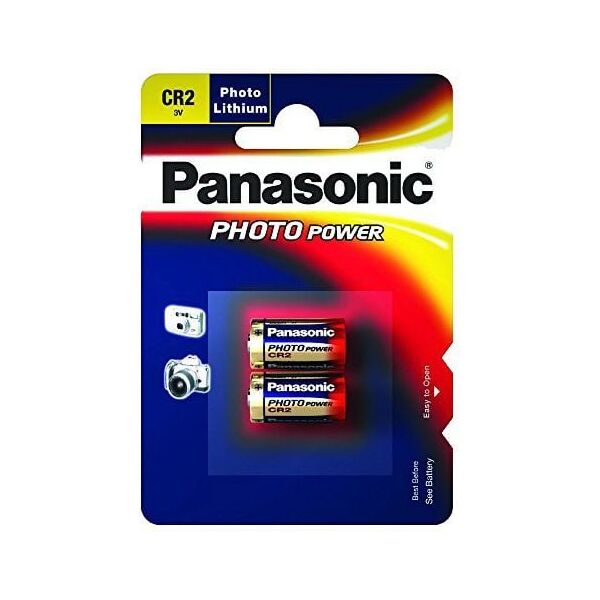 Panasonic Bateria Photo CR2 850mAh 2 szt.