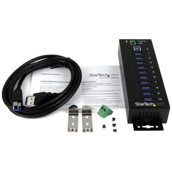 HUB USB StarTech 10x USB-A 3.0 (ST1030USBM)