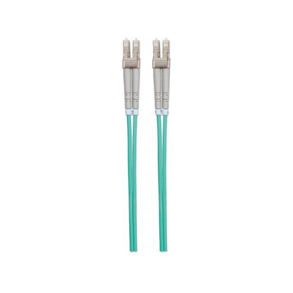 Intellinet Network Solutions Patchcord światłowodowy, LC-LC duplex, 50/125 OM3 wielomodowy, 10m (750097)
