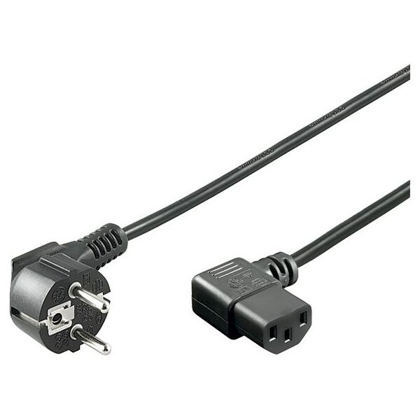 Kabel zasilający Wtyczka kątowa, 1.5m (96042)