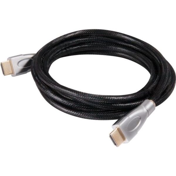 Kabel Club 3D HDMI - HDMI 3m srebrny (CAC-1310)