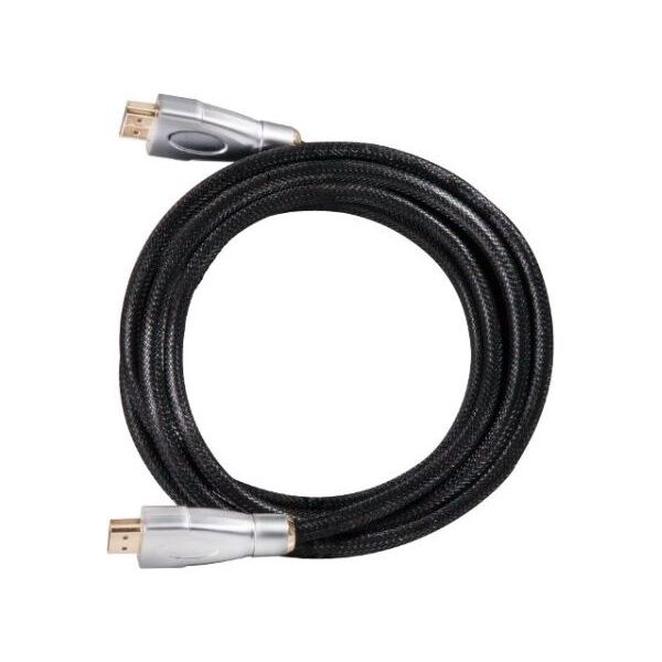 Kabel Club 3D HDMI - HDMI 3m srebrny (CAC-1310)